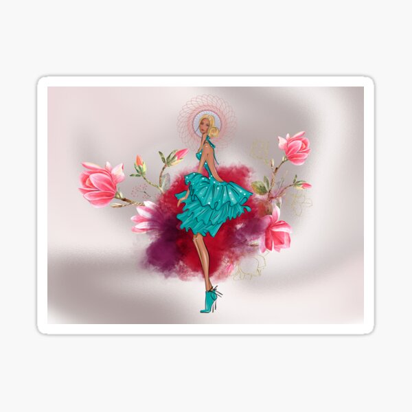Lady G Sticker
