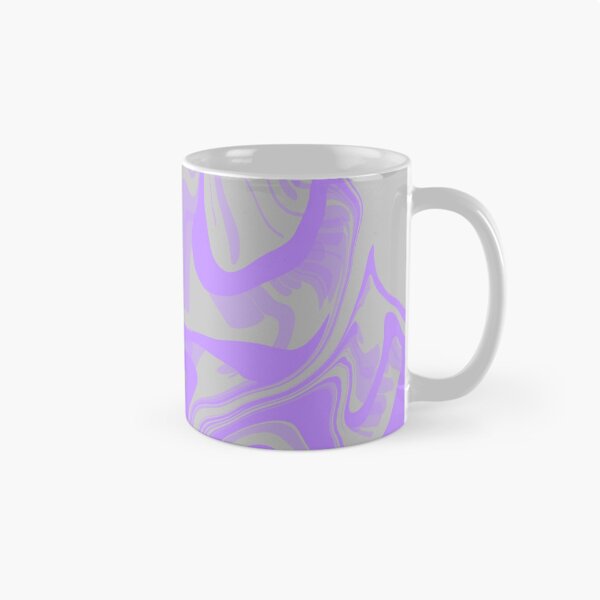 Item preview, Trendy Purple Silver Swirled Mix Of Pastel Minimalistic Colors designed and sold by Barolina.