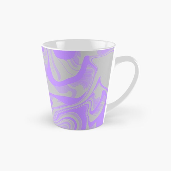 Item preview, Trendy Purple Silver Swirled Mix Of Pastel Minimalistic Colors designed and sold by Barolina.