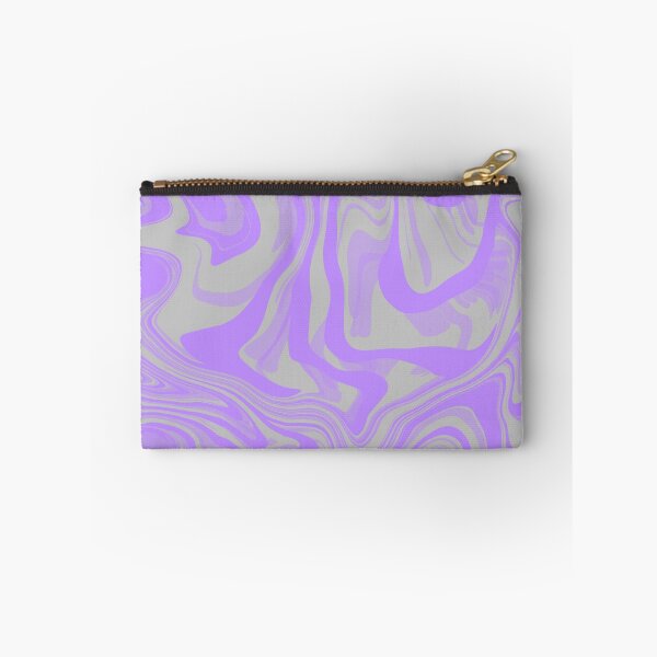 Item preview, Trendy Purple Silver Swirled Mix Of Pastel Minimalistic Colors designed and sold by Barolina.