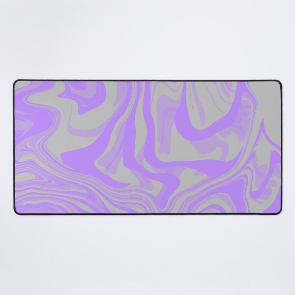 Item preview, Trendy Purple Silver Swirled Mix Of Pastel Minimalistic Colors designed and sold by Barolina.