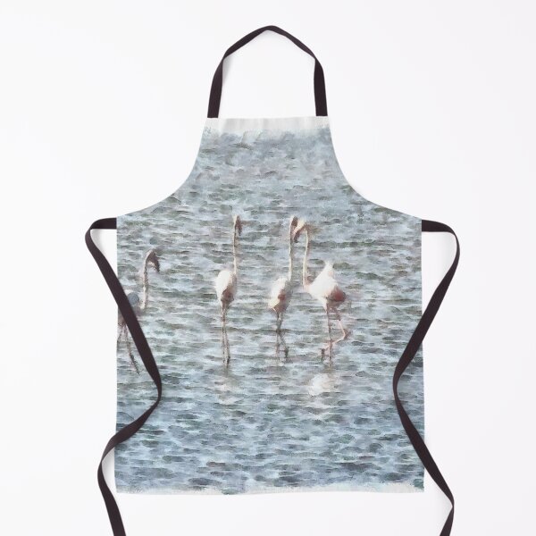 Item preview, A Flamboyant Pat Of Flamingos Watercolor designed and sold by taiche.