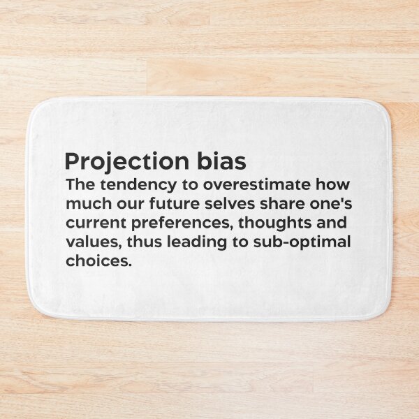 Item preview, Projection bias black designed and sold by EdimQuotes.