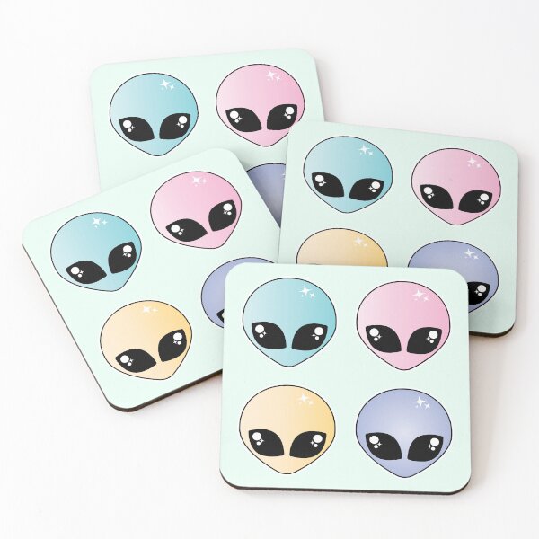 Item preview, Kawaii Aliens  designed and sold by sasyall.