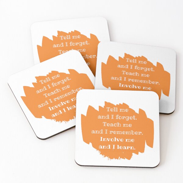 Item preview, Involve me and i learn designed and sold by cooldesignsalot.