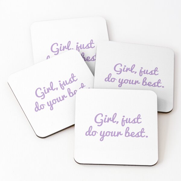 Item preview, Girl, just do your best - motivational designed and sold by MOONINSPIRATION.