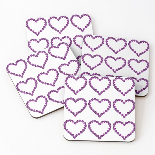 Item preview, Heart Amethyst February Birthstone Purple designed and sold by DigitalGemArt.