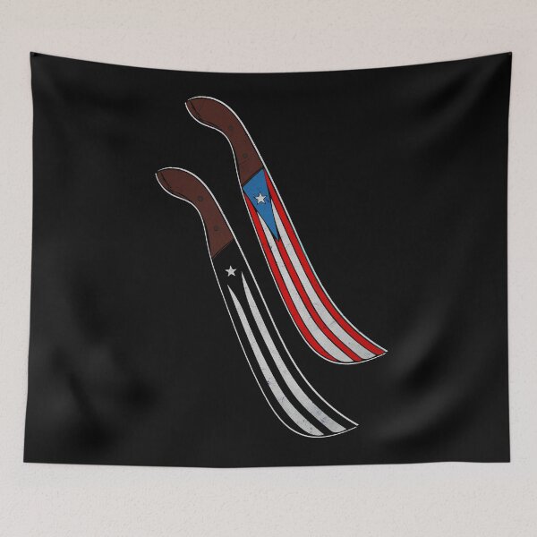 Item preview, Puerto Rico Machete Flags  designed and sold by SoLunAgua ..
