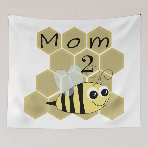 Item preview, Mom to be text with bee honeycomb designed and sold by Ashlison.