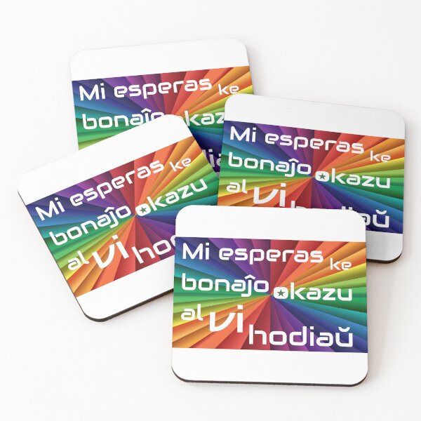 Item preview, Mi esperas ke bonaĵo okazu al vi hodiaŭ designed and sold by Zebastjan Johanzen.