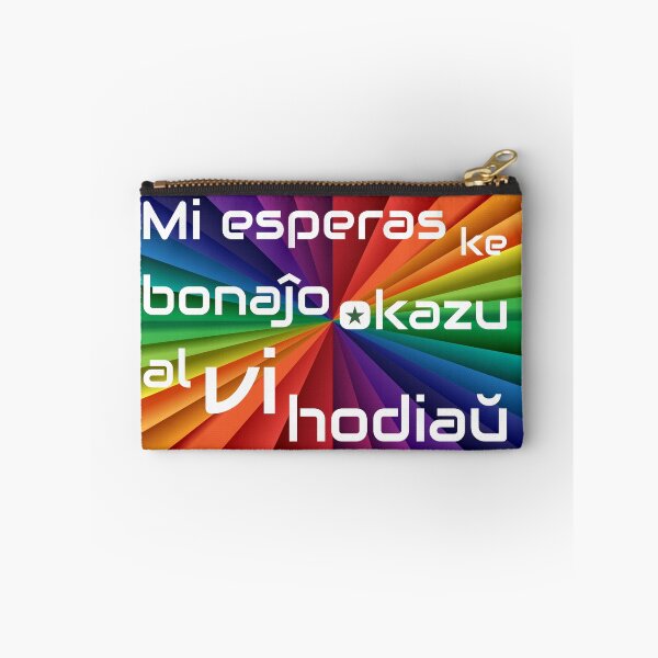 Item preview, Mi esperas ke bonaĵo okazu al vi hodiaŭ designed and sold by Zebastjan Johanzen.