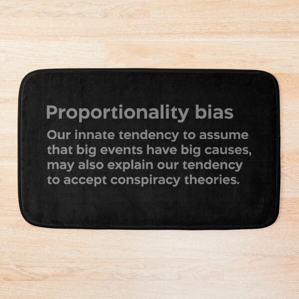 Item preview, Proportionality bias grey designed and sold by EdimQuotes.