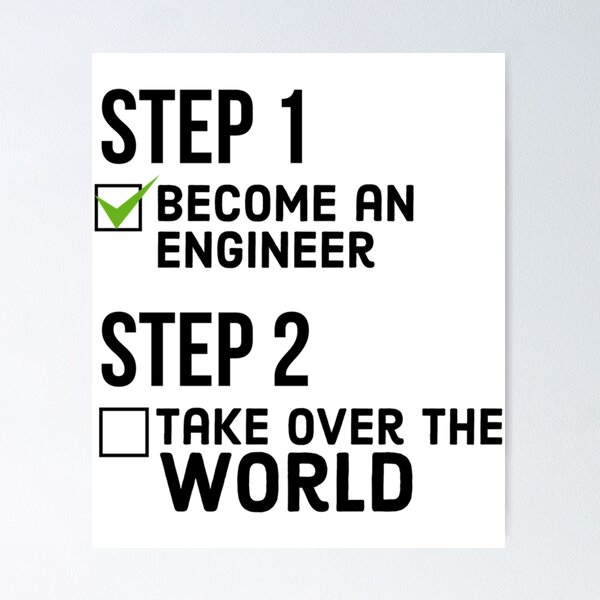 Item preview, Step 1 become an Engineer    designed and sold by Butlerfusion.