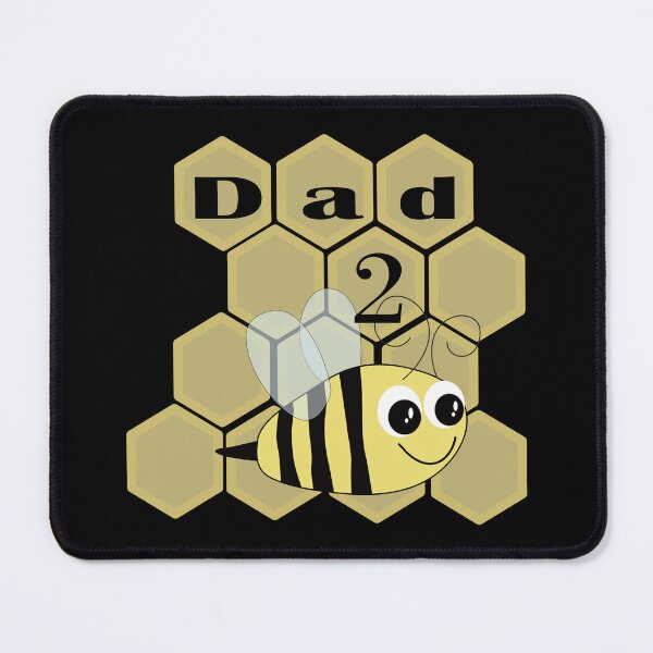 Item preview, Dad to be text with bee honeycomb designed and sold by Ashlison.