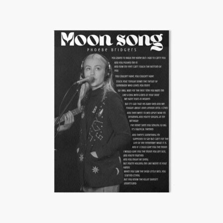 we are slowly movin on up boys #moonsong #phoebebridgers #cover #pharb