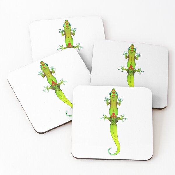 Item preview, Gold Dust Day Gecko - Phelsuma laticauda designed and sold by porpoisefully.