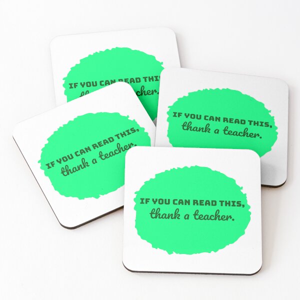 Item preview, If you can read this, thank a teacher. designed and sold by cooldesignsalot.