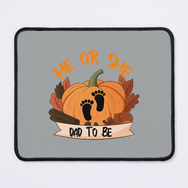 Item preview, Halloween Gender Reveal He or She father To Be Pumpkin designed and sold by Butlerfusion.