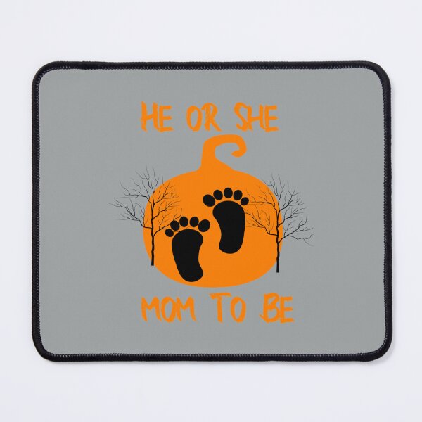 Item preview, Halloween Gender Reveal He or She mom To Be Pumpkin    designed and sold by Butlerfusion.