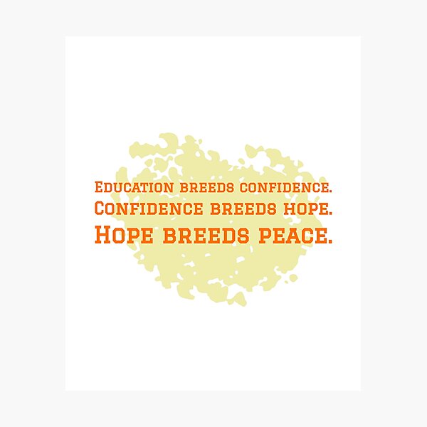 Item preview, Education breeds confidence designed and sold by cooldesignsalot.