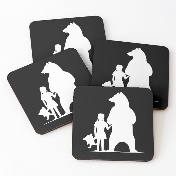 Item preview, Bear With Me. Bear, Girl and Teddy Bear designed and sold by blackdogshop.