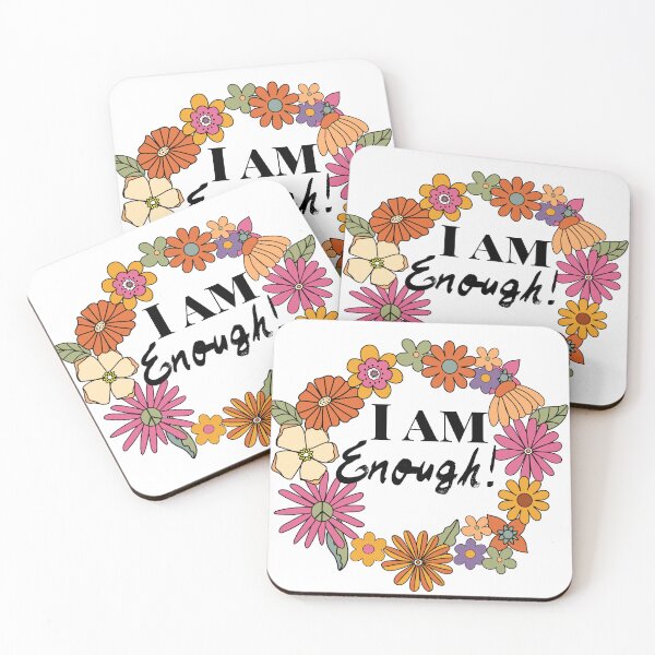 Item preview, I am enough designed and sold by JodysCreations.