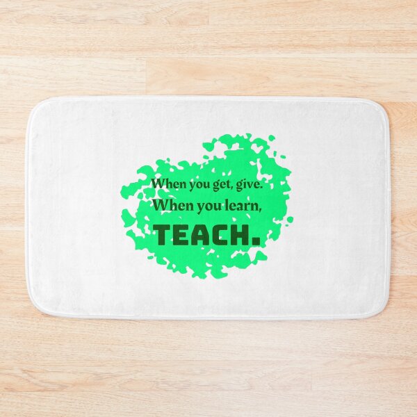 Item preview, When you learn, teach designed and sold by cooldesignsalot.