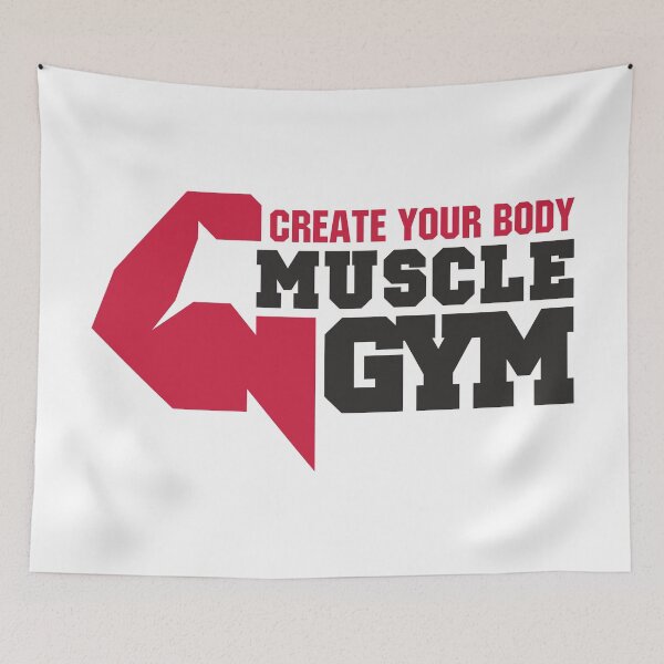 Item preview, Muscle gym. Create your body designed and sold by etraveler.