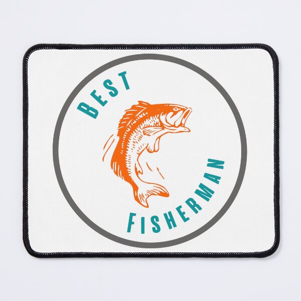 Item preview, Best Fisherman for lovers of fishing a great gift for the Day of the Fisherman designed and sold by MixShop10.