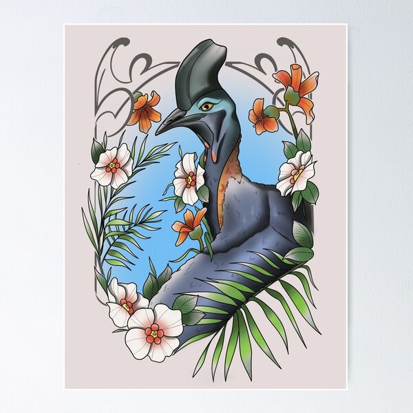 Item preview, Cassowary designed and sold by Mystic-Lamb.