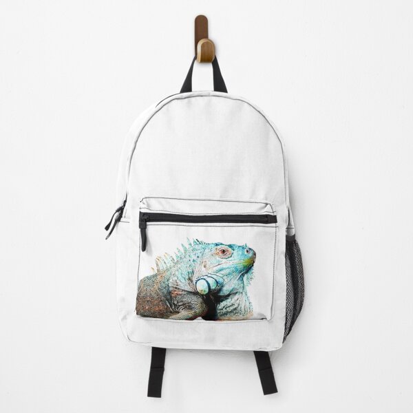 Item preview, Too Cool - Colorful Tropical Iguana Lizard Art designed and sold by Sharon Cummings Art.