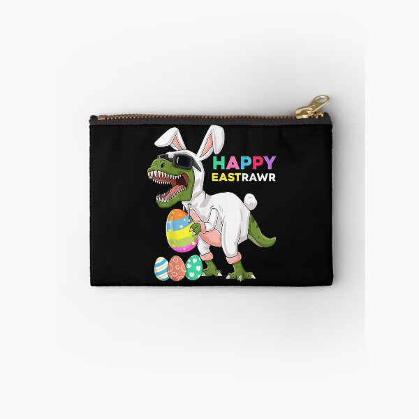 Item preview, Happy Eastrawr T Rex Easter Bunny Dinosaur Eggs Boys Kids T-Shirt designed and sold by looftsggow.