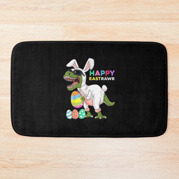 Item preview, Happy Eastrawr T Rex Easter Bunny Dinosaur Eggs Boys Kids T-Shirt designed and sold by looftsggow.
