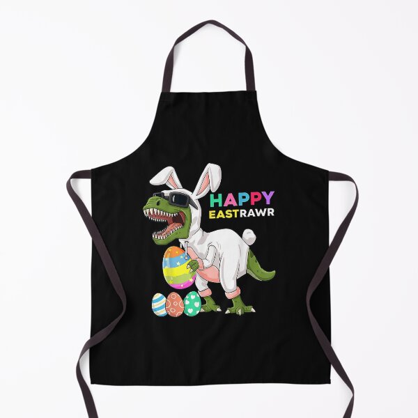 Item preview, Happy Eastrawr T Rex Easter Bunny Dinosaur Eggs Boys Kids T-Shirt designed and sold by looftsggow.
