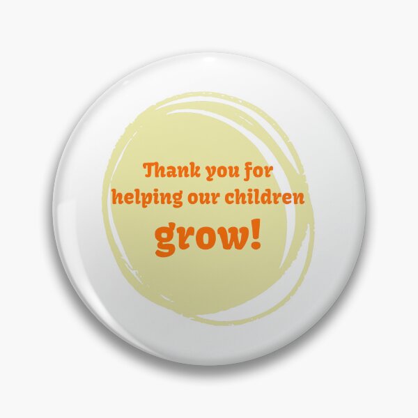 Item preview, Thank you for helping our children grow designed and sold by cooldesignsalot.