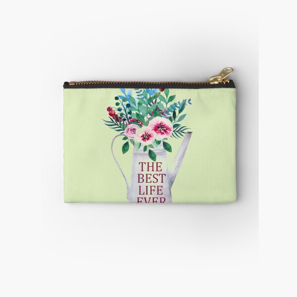 Item preview, THE BEST LIFE EVER (FLORAL) Spiral Notebook designed and sold by crafts-gift.