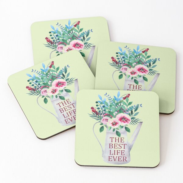 Item preview, THE BEST LIFE EVER (FLORAL) Spiral Notebook designed and sold by crafts-gift.