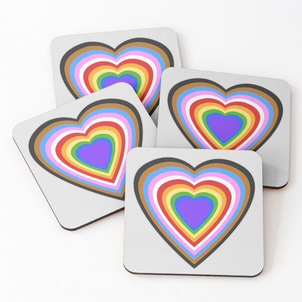 Item preview, Inclusive Pride Colors Heart designed and sold by elisagavi.