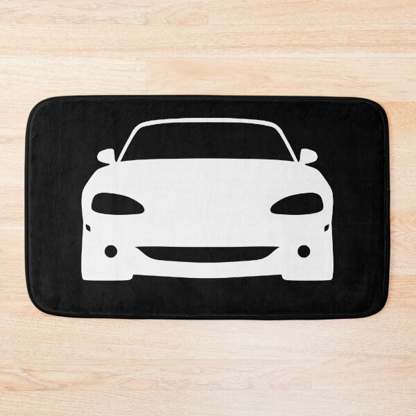 Item preview, Mazda Miata MX5 NB front white silhouette best t-shirt design designed and sold by EdimDesign.