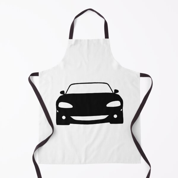 Item preview, Mazda Miata MX5 NB front black silhouette best t-shirt design designed and sold by EdimDesign.