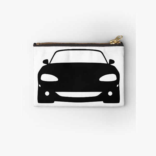 Artikelvorschau, Mazda Miata MX5 NB vorne schwarze Silhouette bestes T-Shirt-Design entworfen und verkauft von EdimDesign.