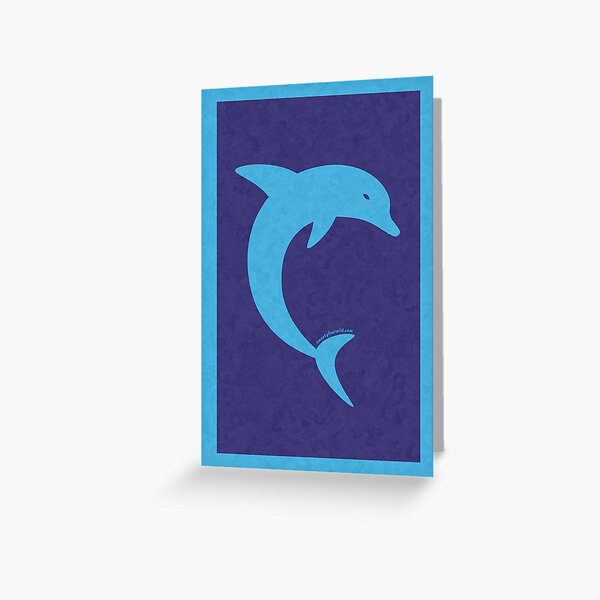 Dolphin Jumping | Twenty Four Wild Greeting Card