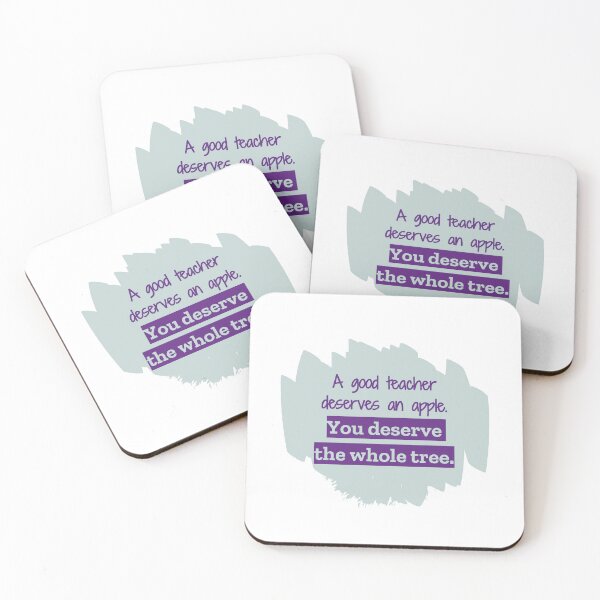 Item preview, A good teacher deserves an apple designed and sold by cooldesignsalot.