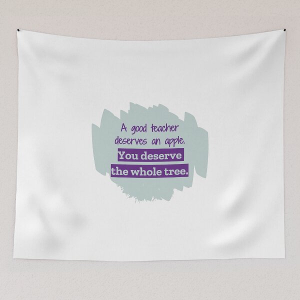 Item preview, A good teacher deserves an apple designed and sold by cooldesignsalot.
