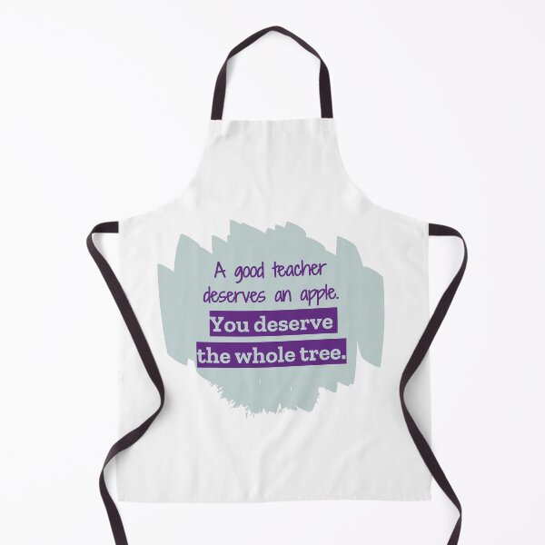 Item preview, A good teacher deserves an apple designed and sold by cooldesignsalot.