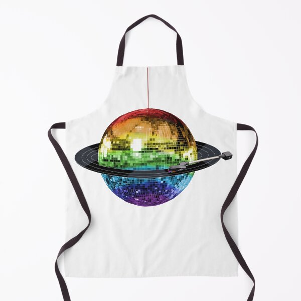 Item preview, Disco Ball Retro Rainbow Record Planet designed and sold by Deborah Camp.
