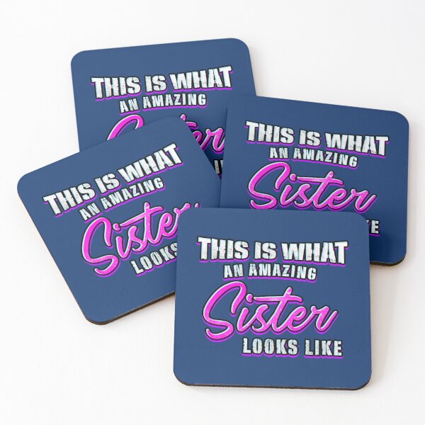 Item preview, Amazing Sister Looks Like Tee Cute Sister Day Gift   designed and sold by Butlerfusion.
