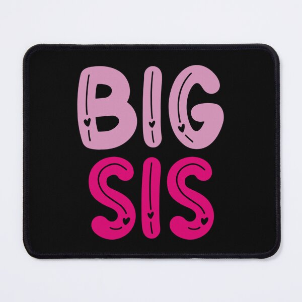 Item preview, big sis pink typography   designed and sold by Butlerfusion.