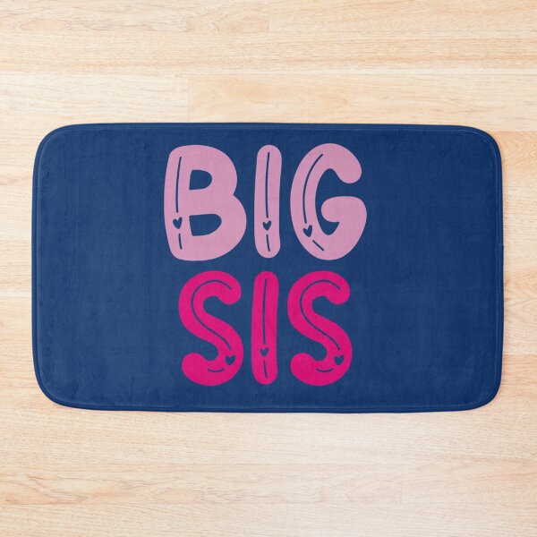 Item preview, big sis pink typography   designed and sold by Butlerfusion.
