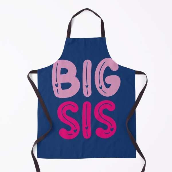 Item preview, big sis pink typography designed and sold by Butlerfusion.